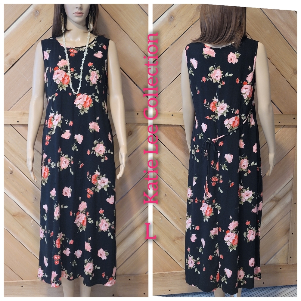 Kathie Lee, L, Floral Dress